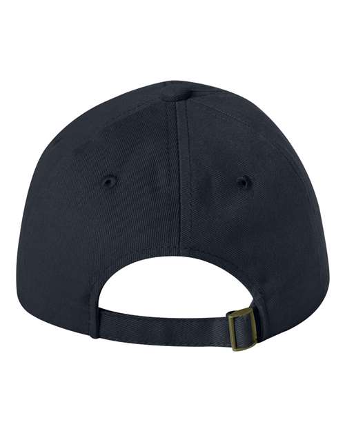 Valucap 9610 Heavy Brushed Twill Unstructured Cap #color_Navy