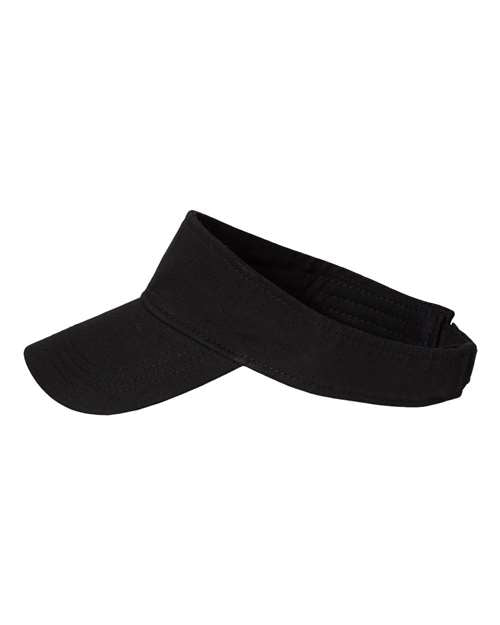 Valucap VC500 Bio-Washed Visor #color_Black