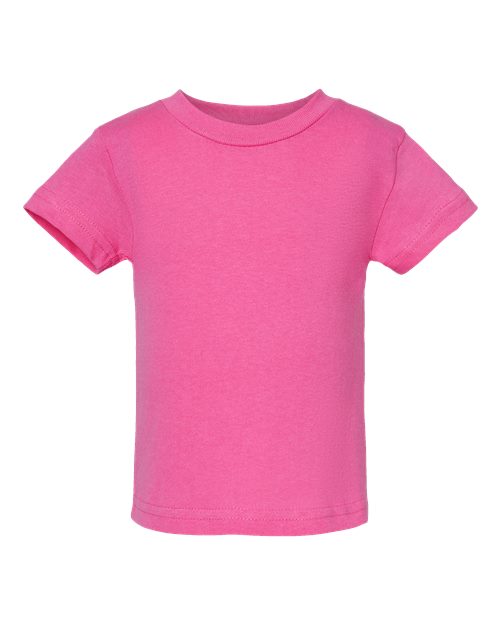 Rabbit Skins 3401 Infant Cotton Jersey T-Shirt #color_RASPBERRY