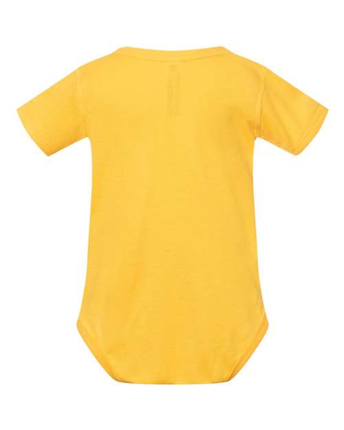 Rabbit Skins 4400 Infant Baby Rib Bodysuit #color_YELLOW