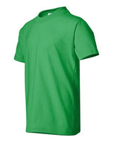 Hanes 5370 Youth 50/50 T-Shirt #color_KELLY GREEN