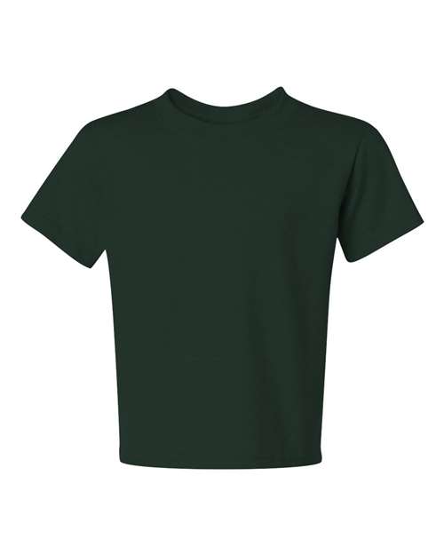 Jerzees 29B Youth DRI-POWER ACTIVE T-Shirt #color_FOREST GREEN
