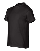 Hanes 5480 Youth Comfortsoft Cotton T-Shirt #color_BLACK
