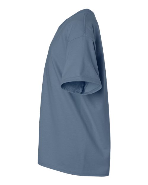 Gildan G200B Youth Ultra Cotton T-Shirt #color_INDIGO BLUE