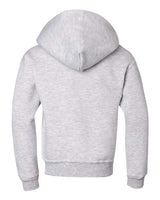 Jerzees 996Y Youth NuBlend Fleece Pullover Hooded Sweatshirt #color_ASH