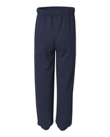 Jerzees 973B Youth NuBlend Fleece Sweatpants #color_J NAVY