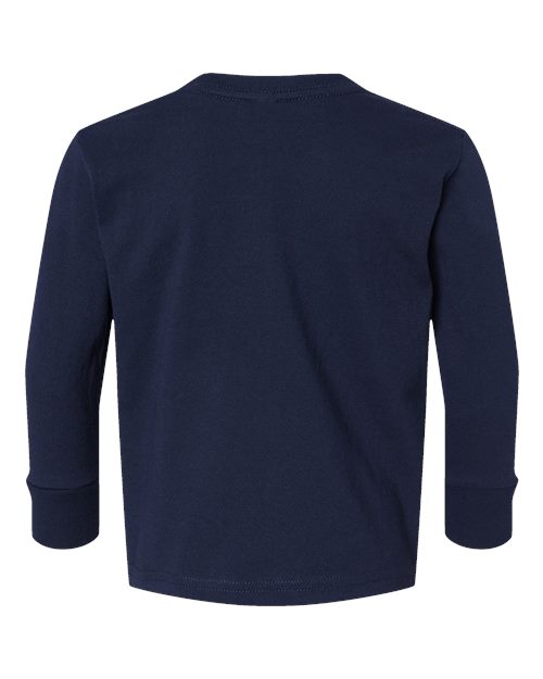 Rabbit Skins 3311 Toddler Long-Sleeve T-Shirt #color_NAVY