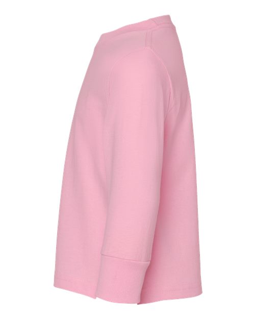 Rabbit Skins 3311 Toddler Long-Sleeve T-Shirt #color_PINK