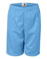 ""Badger 2207 Youth Pro Mesh 6" Shorts" #color_Columbia Blue"