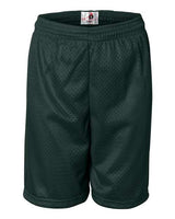 ""Badger 2207 Youth Pro Mesh 6" Shorts" #color_Forest"