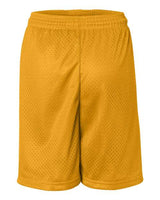 ""Badger 2207 Youth Pro Mesh 6" Shorts" #color_Gold"