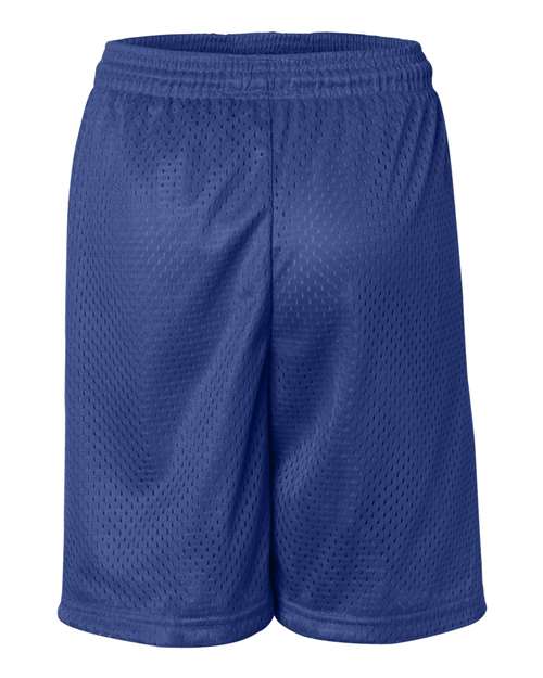 ""Badger 2207 Youth Pro Mesh 6" Shorts" #color_Royal"