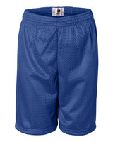""Badger 2207 Youth Pro Mesh 6" Shorts" #color_Royal"
