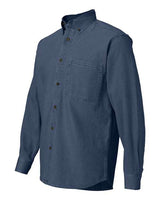 Sierra Pacific 3211 Denim Shirt #color_Dark Denim