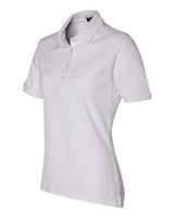 Jerzees 437W Ladies' SpotShield Jersey Polo #color_WHITE