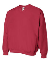 Badger 7618 Microfiber Windshirt #color_Red