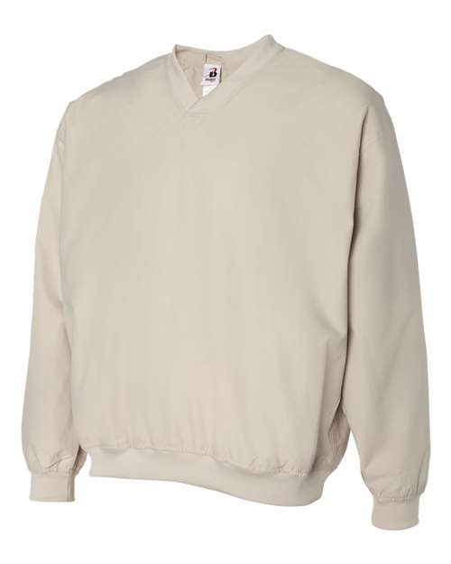 Badger 7618 Microfiber Windshirt #color_Stone