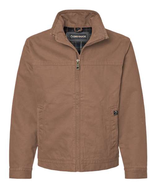 Dri Duck 5028 Men's Maverick Jacket #color_FIELD KHAKI