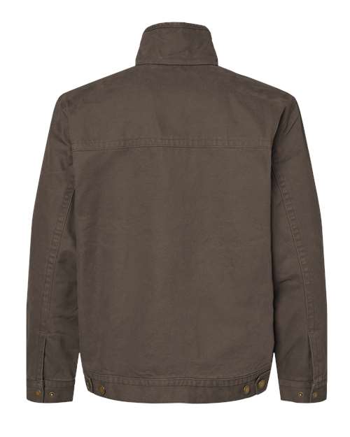 Dri Duck 5028 Men's Maverick Jacket #color_TOBACCO