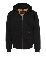 Dri Duck 7033 Men's Crossfire PowerFleeceTM Fleece Jacket #color_BLACK