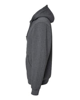 Dri Duck 7033 Men's Crossfire PowerFleeceTM Fleece Jacket #color_DARK OXFORD
