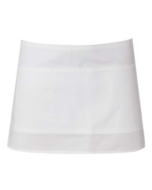 Sierra Pacific 6005 Waist Apron #color_White