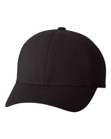 Flexfit 6580 Adult Pro-Formance Trim Poly Cap #color_BLACK