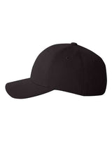 Flexfit 6580 Adult Pro-Formance Trim Poly Cap #color_BLACK