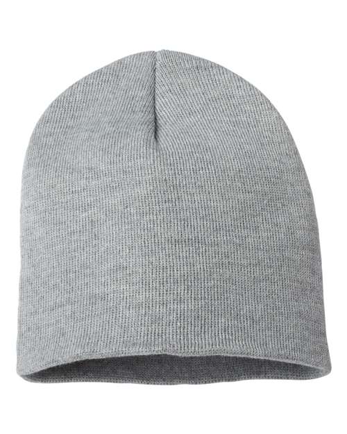 ""Sportsman SP08 8" Beanie" #color_Heather Grey"