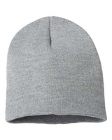 ""Sportsman SP08 8" Beanie" #color_Heather Grey"