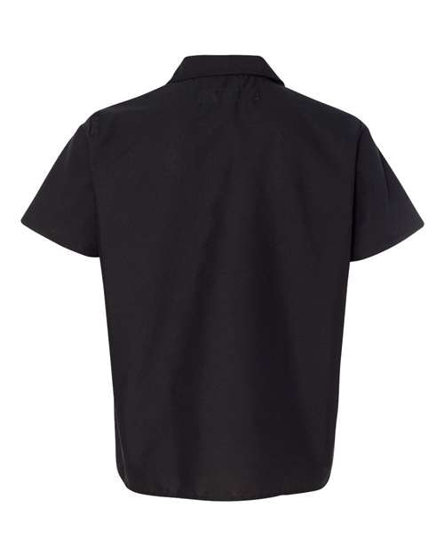 Chef Designs 5020 Poplin Cook Shirt with Gripper Closures #color_Black