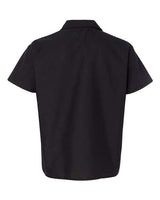 Chef Designs 5020 Poplin Cook Shirt with Gripper Closures #color_Black