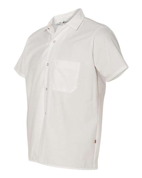 Chef Designs 5020 Poplin Cook Shirt with Gripper Closures #color_White