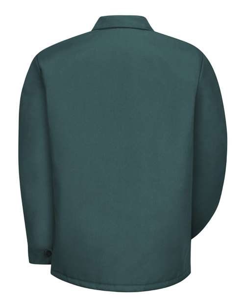 Red Kap JT50 Perma-Lined Panel Jacket #color_Spruce Green