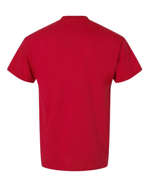 Gildan G800 Adult 50/50 T-Shirt (CO) #color_RED