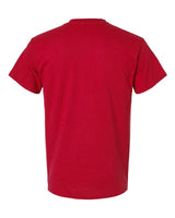 Gildan G830 Adult 50/50 Pocket T-Shirt #color_RED