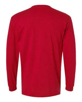 Gildan G840 Adult 50/50 Long-Sleeve T-Shirt #color_RED