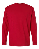 Gildan G840 Adult 50/50 Long-Sleeve T-Shirt #color_RED