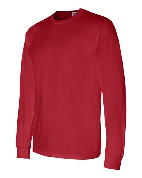 Gildan G840 Adult 50/50 Long-Sleeve T-Shirt #color_RED
