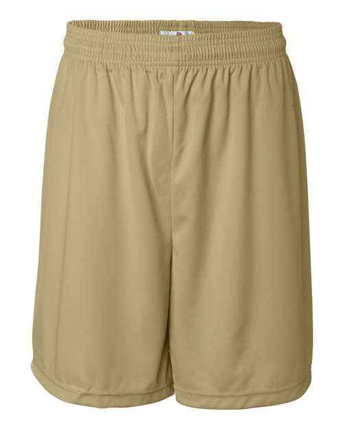 "Badger 4107 B-Core 7" Shorts #color_Vegas Gold"