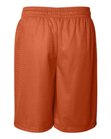 ""Badger 7209 Pro Mesh 9" Shorts" #color_Burnt Orange"