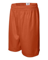 ""Badger 7209 Pro Mesh 9" Shorts" #color_Burnt Orange"