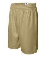 ""Badger 7209 Pro Mesh 9" Shorts" #color_Vegas Gold"