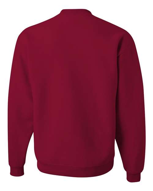Jerzees 562 Adult NuBlend FleeceCrew #color_CARDINAL