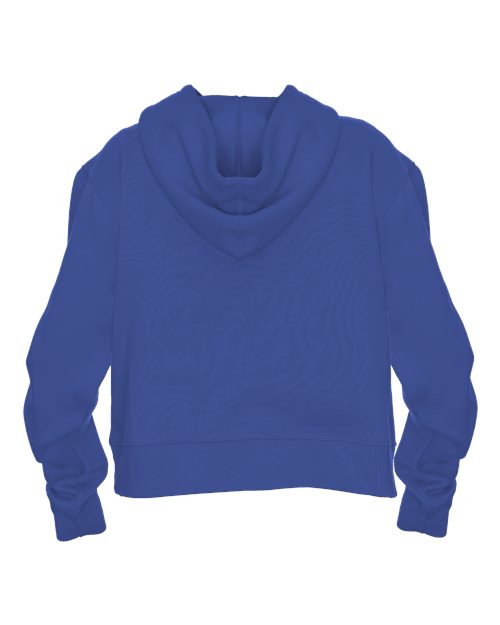 Badger 1261 Women's Crop Hooded Sweatshirt #color_Royal