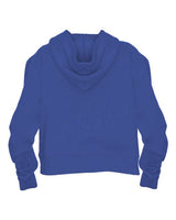 Badger 1261 Women's Crop Hooded Sweatshirt #color_Royal