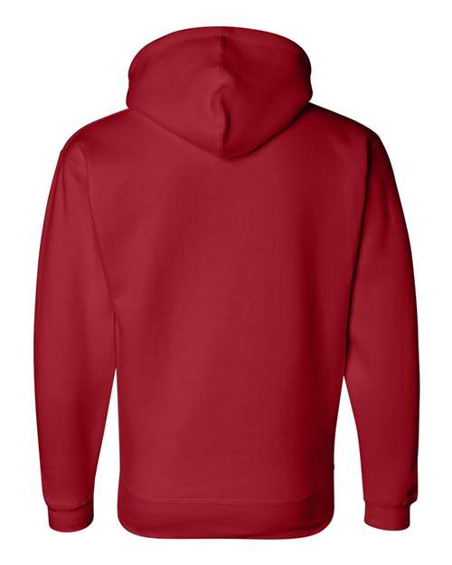 J America JA8824 Adult Premium Fleece Pullover Hooded Sweatshirt #color_RED