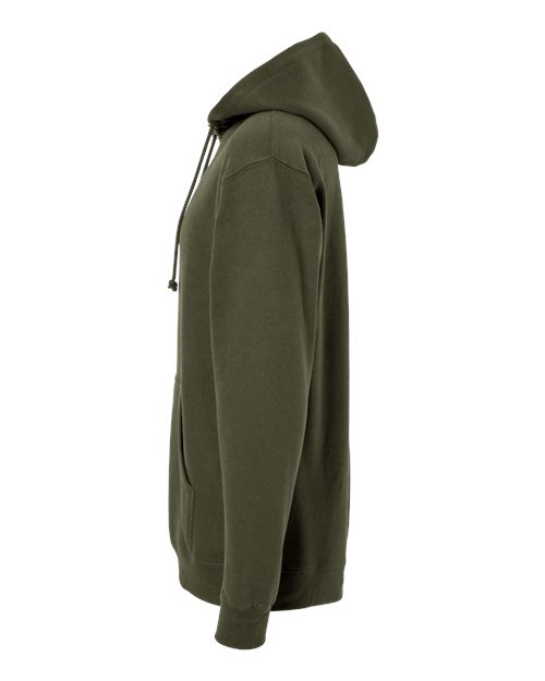 Independent Trading Co. IND4000 Heavyweight Hooded Sweatshirt #color_Army