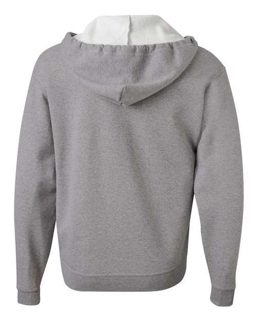 Jerzees 993 Adult NuBlend Fleece Full-Zip Hooded Sweatshirt #color_OXFORD