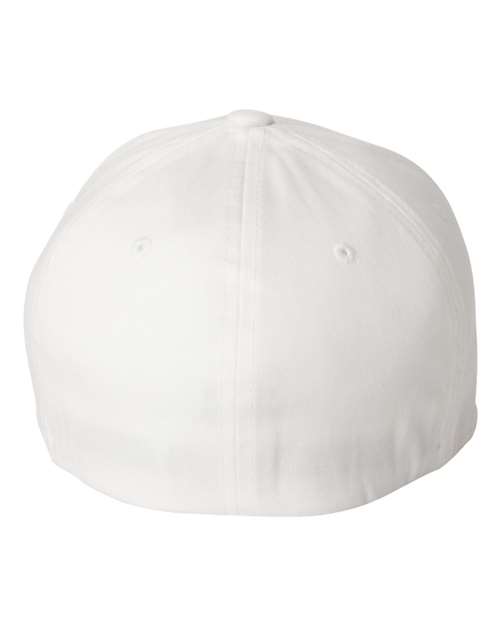 Flexfit 5001 Adult Value Cotton Twill Cap #color_WHITE